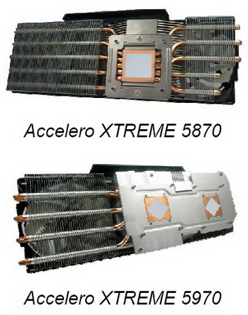 accelero radeon HD 5970 and Radeon HD 5870